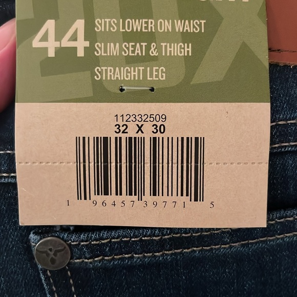 Men’s Wrangler 20X No.44 Slim Fit Straight Leg Jean (2 pair bundle) both 32x30 - Picture 13 of 14